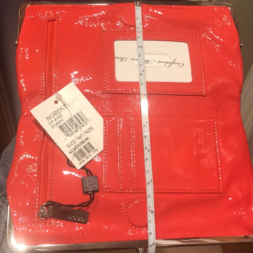 Double wallet clutch